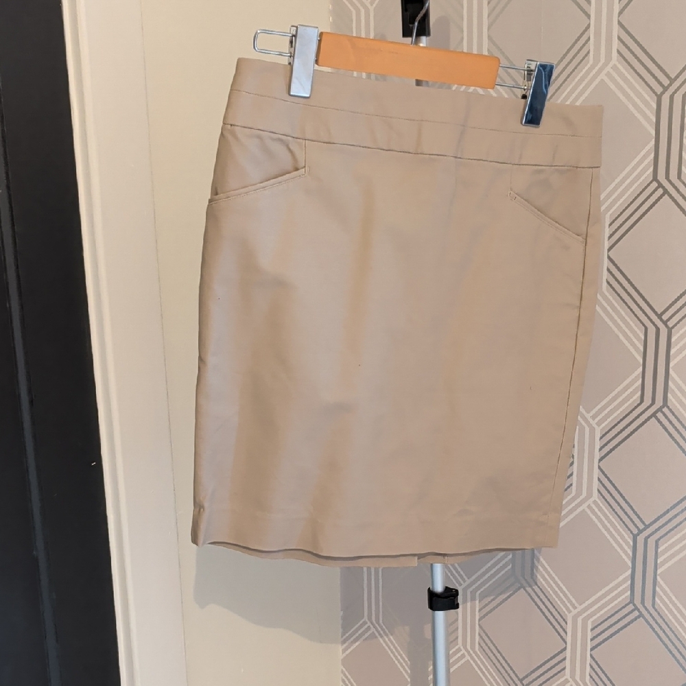 Banana Republic Tan Mini Skirt